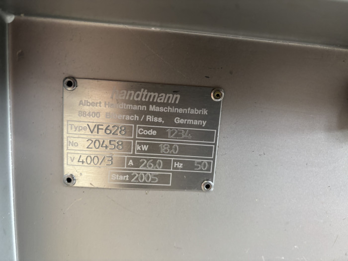 Handtmann VF 628 mit Grinder - PCK 3