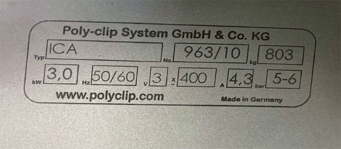 Poly Clip ICA 8700