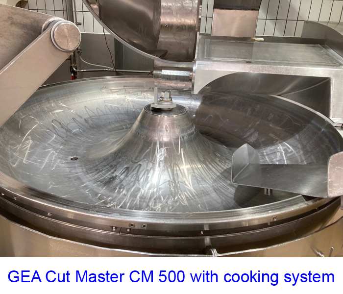 GEA CutMaster  Bowl cutter and emulsifier for the food processing industry